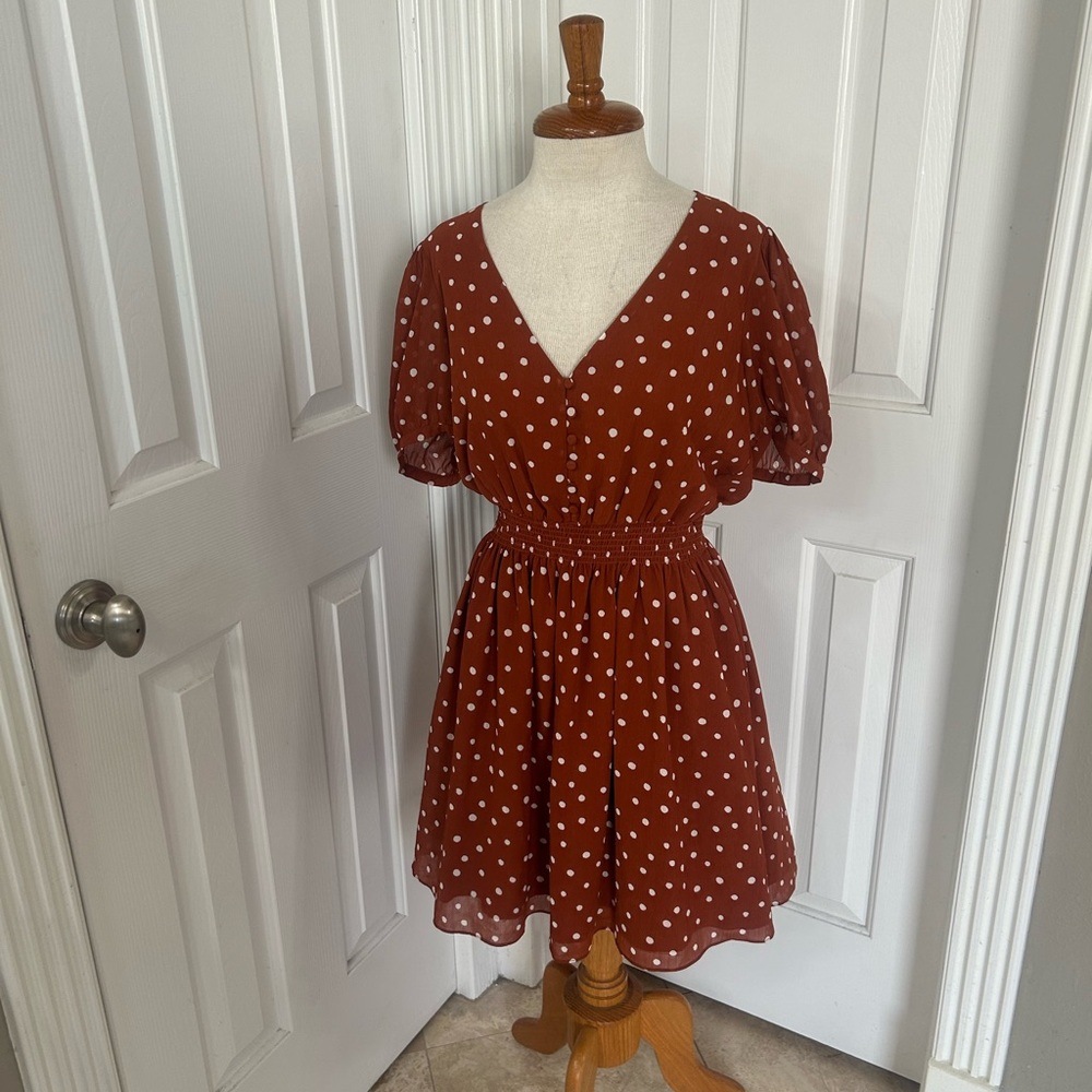 Madewell Burnt Clay Dress